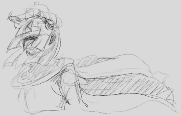 A loose sketch of my skykid