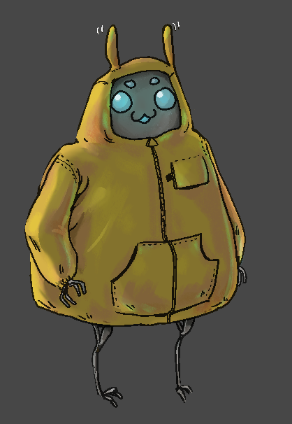 a cute robot.