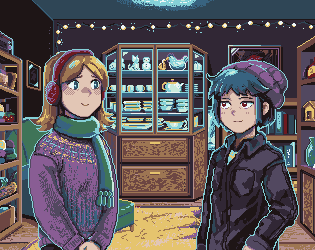 a screenshot of a visual novel style game